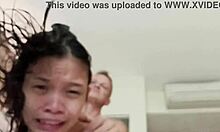 Docinho miúda sofre com pau branco no doggystyle