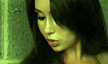 Shiny gold PVC panties fit perfectly