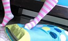 Cute busty petite 18+ girl fingered to orgasm, pussy gets wet! 💦