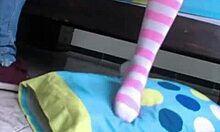 Cute busty petite 18+ girl fingered to orgasm, pussy gets wet! 💦