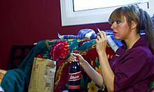 French amateurs unleashed in garage sex.