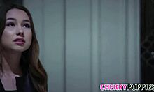 Teenager Sucks Hard Cock In Group Scene