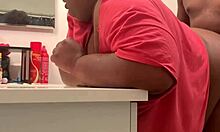 Sunday morning fuck with monster cock and big ass milf.