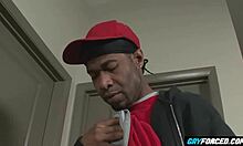 com - savage white ass swallowing big black gay cock 😈