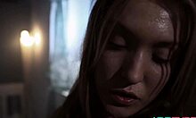 Watch this blonde teen licking and blowing? So hot!