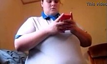 Food Lion Girl Swallows Cum