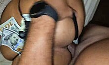 The hotwife bent over for a creampie after the casino night