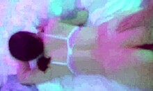 This cute girl devours my dick with passion!