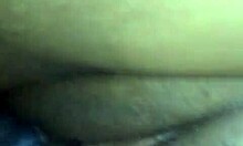 light skin thot gets creamy in amateur ebony session