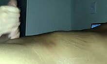 Teen Babe Uses Handjob On Monster Cock To Get Creamy Softening