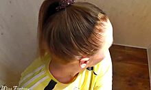 Young athlete sucks coach's cock?