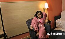 Hot Indian babe Rupali fucks wet pussy hard