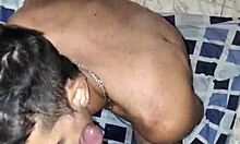 Engolidor de pica swallows big black cock bareback on street 😈