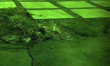 Girl Bound In Bondage Reaches Orgasm During Gangbang