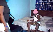 Zainab Blacka Deepthroats Monster Cock!