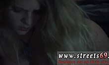 Girl Bound In Bondage Reaches Orgasm During Gangbang