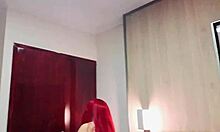 Latina Teen Models for Friend in Hotel Room