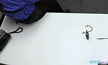 Brunette teen 18+ bianca caught stealing, then fucked by cop jack vegas