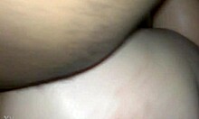 White Girl's Booty In Interracial Scene