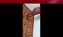 Teen brunette endures intense gangbang pain but swallows every drop