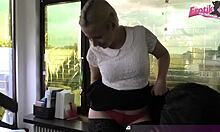 German Curvy Student Feels Intense Pleasure From Teacher's Fuck