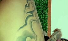 Amateur Babe With Tattoo Enjoys Masturbation And Anal Plug