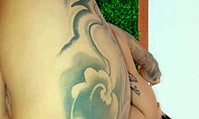 Amateur Babe With Tattoo Enjoys Masturbation And Anal Plug