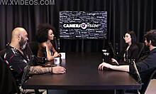 They're looking for a girlfriend for her, and at another moment, they ate her pussy for hours with BDSM - Angel Sheer 😏