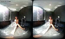 Wet fingering games in whirlpool with brunette asian amateur.