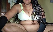 Indian bhabhi rides cock on land with big ass homemade fun