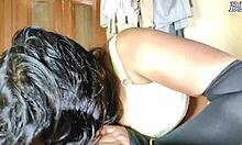 Indian bhabhi rides cock on land with big ass homemade fun