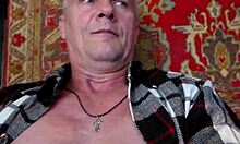 victor masturbates his cock at home in detail