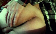 victor masturbates his cock at home in detail