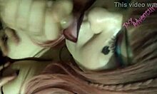 big titty wife performs amateur deepthroat blowjob, horny with natural tits