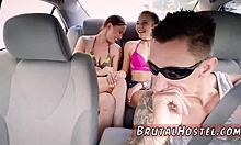 hair bondage control after throat domination session