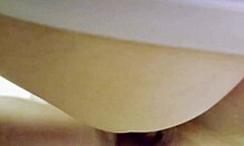 Latina amateur in crazy doggystyle action