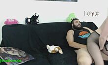 Lesbian step sister experiences intense oral and pussy play with big cock