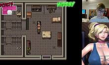 Secret Boss in Zombies Retreat Uncensored Hentai Cowgirl Riding.