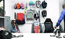 Petite Teen Shop Influencer Caught Shoplifting for New Video Content