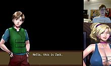 Secret Boss in Zombies Retreat Uncensored Hentai Cowgirl Riding.