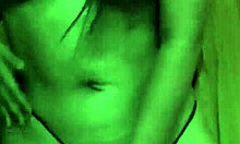 I feel so naughty on my father-in-law’s bed, it’s pure thrill!