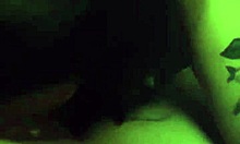 the petite brunette teen deepthroats a fat cock casually