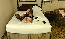 Raven Masturbates With Buttplug On Webcam, Making Her Shaved Pussy Wet.