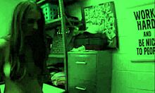 Penelope Kay gets caught shoplifting her curvy body, then takes anal sex from the security guard to avoid charges.