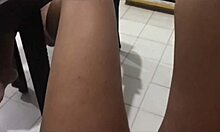 Young 18+ Teen Bent Over for Doggy Fucking, Missionary Licking, Hairy Blowjob in Homemade Video