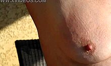 K's Natural Tits Exposed In Calm Morning Nature