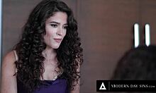 modern-day sins - victoria voxxx takes rough dp from friends husbands out of spite bukkake facial