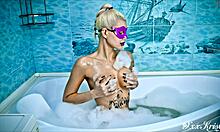 Sweet Amateur Blowjob with Big Boobs and Deepthroat Cum Play