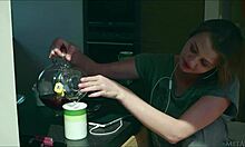 Metart Presents Busty Russian Babe Ethelle Undressing to Reveal Shaved Natural Big Tits in Softcore