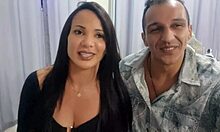 new amateur pornstar shows off big cock skills